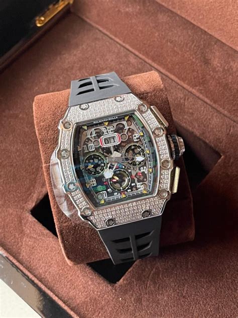 richard mille iced out replica